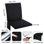 Rechargeable Waterproof Portable Heated Seat Cushion