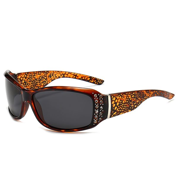 Vintage Chic Diamond-encrusted Sunglasses