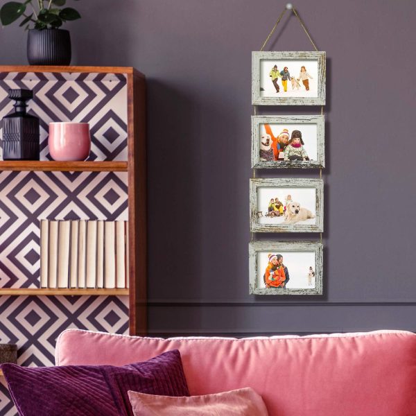 Family Memories Wall-Mounted Collage Photo Frame