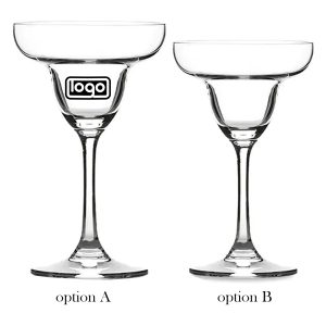 Reusable Handmade Crystal Margarita and Red Wine Goblet