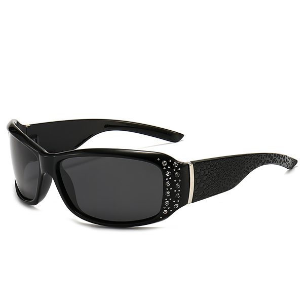 Vintage Chic Diamond-encrusted Sunglasses