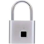 Fingerprint Padlock Alloy Steel Waterproof Keyless Security
