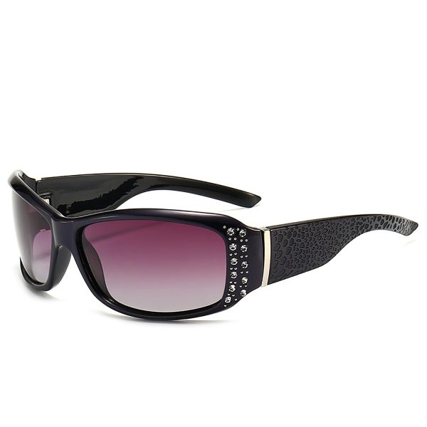 Vintage Chic Diamond-encrusted Sunglasses