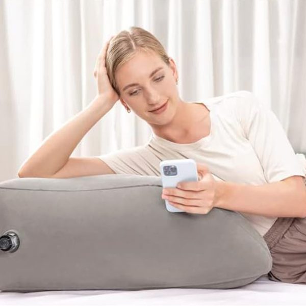 Inflatable Footrest For Relaxation And Fatigue Relief
