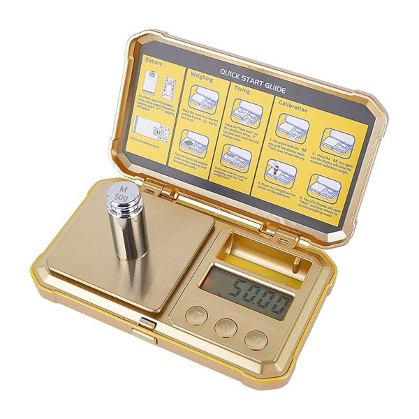 Mini Stainless Steel Portable Kitchen & Jewelry Scale