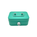 Small Cash Box W/ Lock And Slot