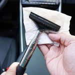 Mini Portable Retractable Car Rearview Mirror Wiper