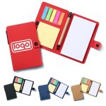 Multifunctional tearable notebook with pen