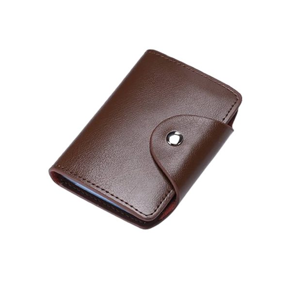 Waterproof Genuine Leather Business Card Holder