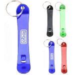 Skateboard Shape Bottle Opener Key Chain