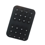 Double-sided silicone mobile phone suction cup