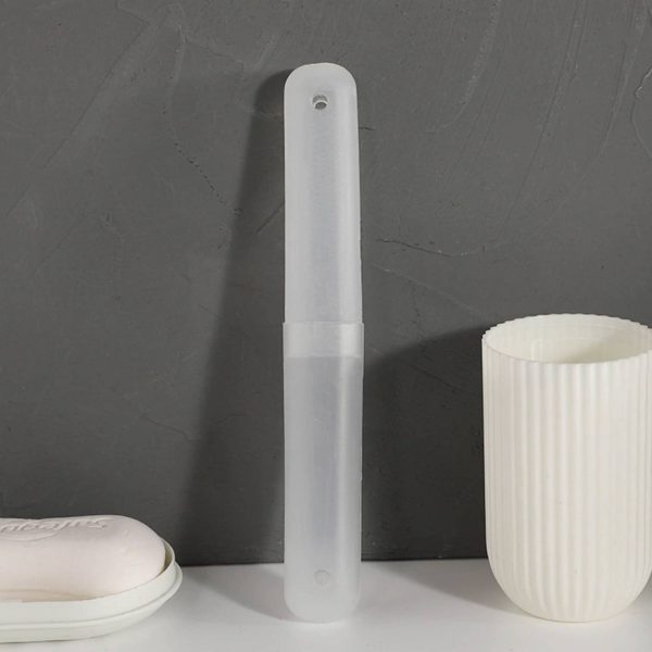 Travel Toothbrush Organizer Case
