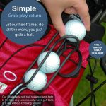 Quick-Access Portable Golf Ball Holder For Outdoor Training