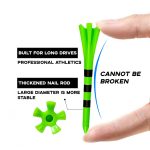 Wear-Resistant Plastic Golf Tees For Better Stability