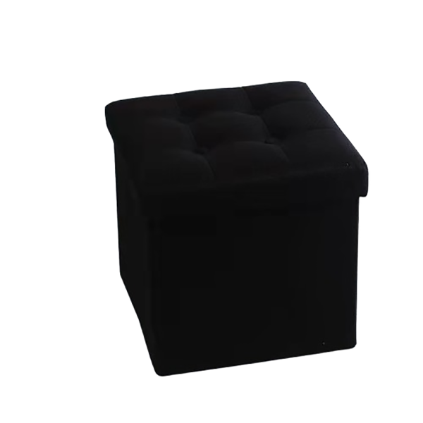 2-in-1 Foldable Stool with Hidden Storage Space