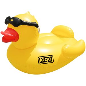 Inflatable Big Duck Pool Float w/ Sunglasses