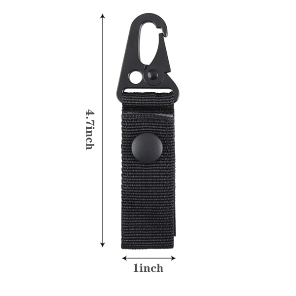 Outdoor Nylon Webbing Hook & Tactical Glove Clip