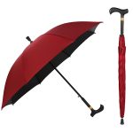 Sturdy Multi-function Auto Long Handle Umbrella-Compact