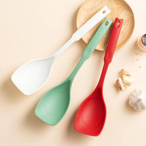 Multi-Purpose Silicone Spoon & Spatula Kitchen Tool