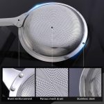 Multi-Purpose Stainless Steel Kitchen Strainer - Durable