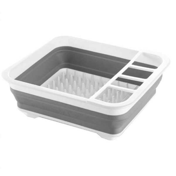 Plastic Foldable Dish Drainer Rack