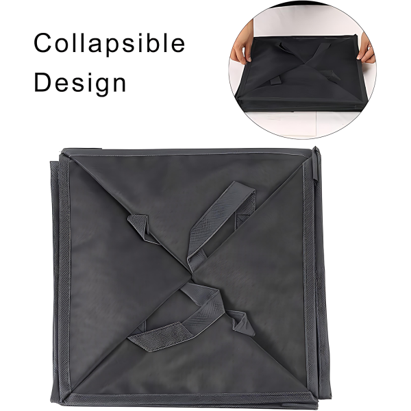 Magic Fold Laundry Basket - Dirty Clothes Storage Hamper