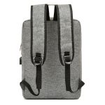 Men's Business Laptop Backpack w/ USB Charging Port