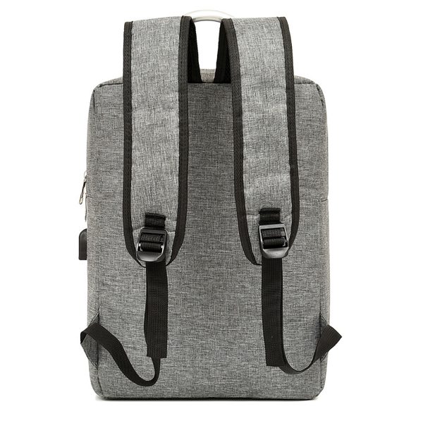 Men's Business Laptop Backpack w/ USB Charging Port
