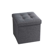 2-in-1 Foldable Stool with Hidden Storage Space