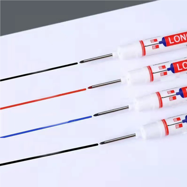 Deep Hole Long Tip Tile Wood Waterproof Quick-Dry Marker Pen