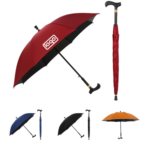 Sturdy Multi-function Auto Long Handle Umbrella-Compact