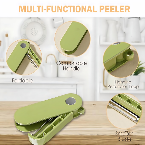 Mini portable multi-functional household fruit peeler
