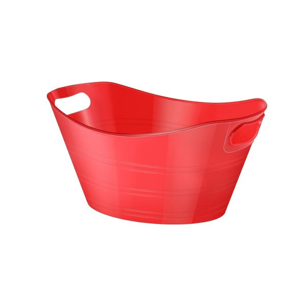 152 oz Heavy-Duty Plastic Ice Bucket