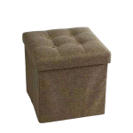 2-in-1 Foldable Stool with Hidden Storage Space
