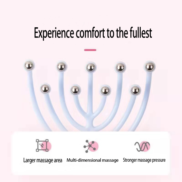 Head Massager Unleash Relaxation Awaken Senses Soothe Soul