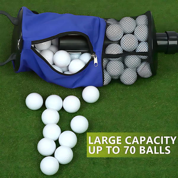 Easy-Attach Golf Ball Retriever Tube – 2-Section Pickup Tool