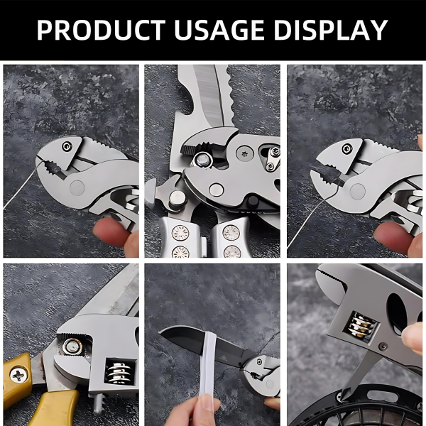 Camping Multi-Tool Pliers: Outdoor Essential