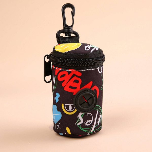 Portable Dog Waste Bag Holder for Outdoor Pet Training