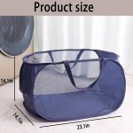 Foldable Bathroom Storage Basket - Home Laundry Hamper