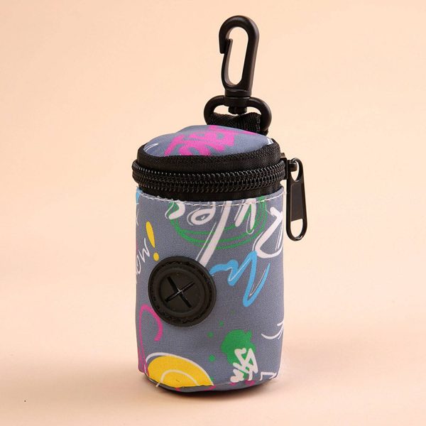 Portable Dog Waste Bag Holder for Outdoor Pet Training