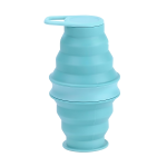 18oz Portable Travel Folding Mouthwash Cup With Lid