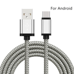 Durable Nylon Braided USB Cable for Fast Charging & Sync