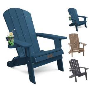 Beach Plastic Wood Frog Chair–Eco Recycled Creative Design