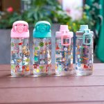 17oz Glass Tumbler with Lid – Stylish & Leak-Proof
