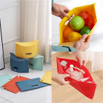 Plastic Stool with Storage Multifunctional Portable Folding