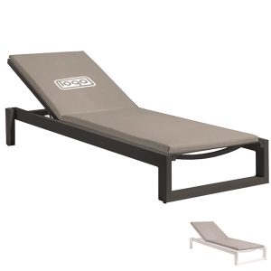Foldable Beach Lounger – Portable Outdoor Seat