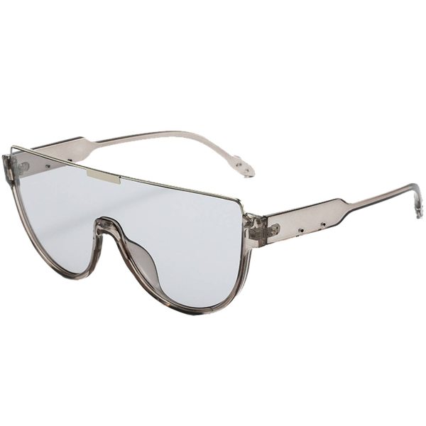 Vintage Semi-Round Oversized UV400 Sunglasses