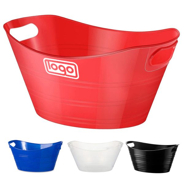 152 oz Heavy-Duty Plastic Ice Bucket