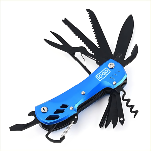 Swiss Army Knife: Foldable Fruit & Fishing Multi-Tool