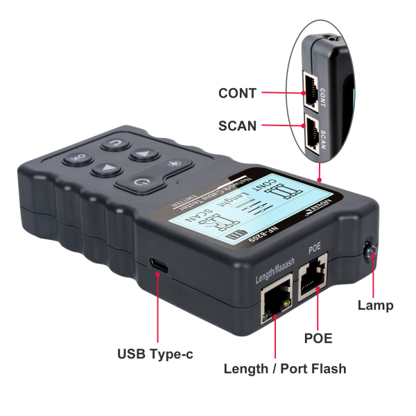 Underground POE Phone/Cable Tracer & Tester